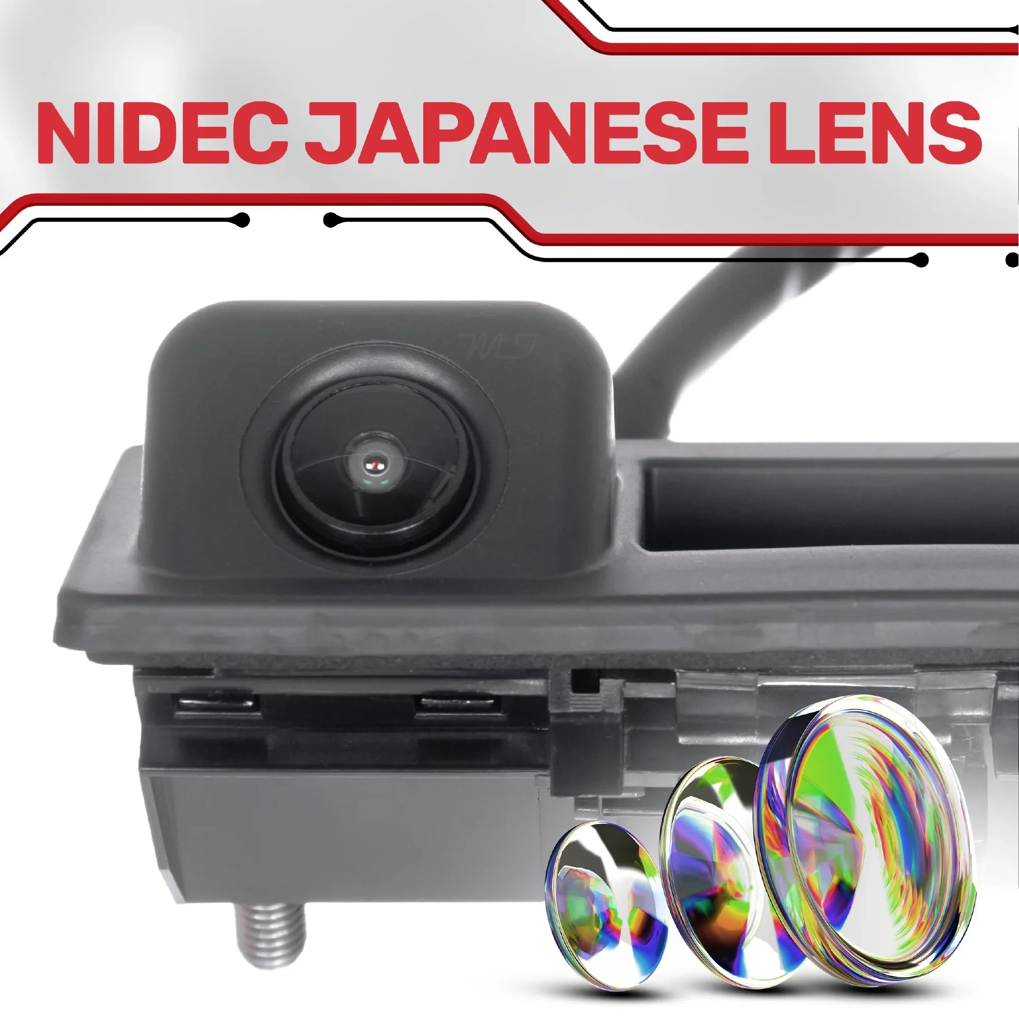 Master Tailgaters Replacement for Audi A3/Size3 Sizeedan (2015-2020), A3 E-Tron (2016-2017) / VW Tiguan/Tiguan Limited (2012-2015, 2016-2017) Rear View Backup Camera OE Part # 5N0-827-566-AL