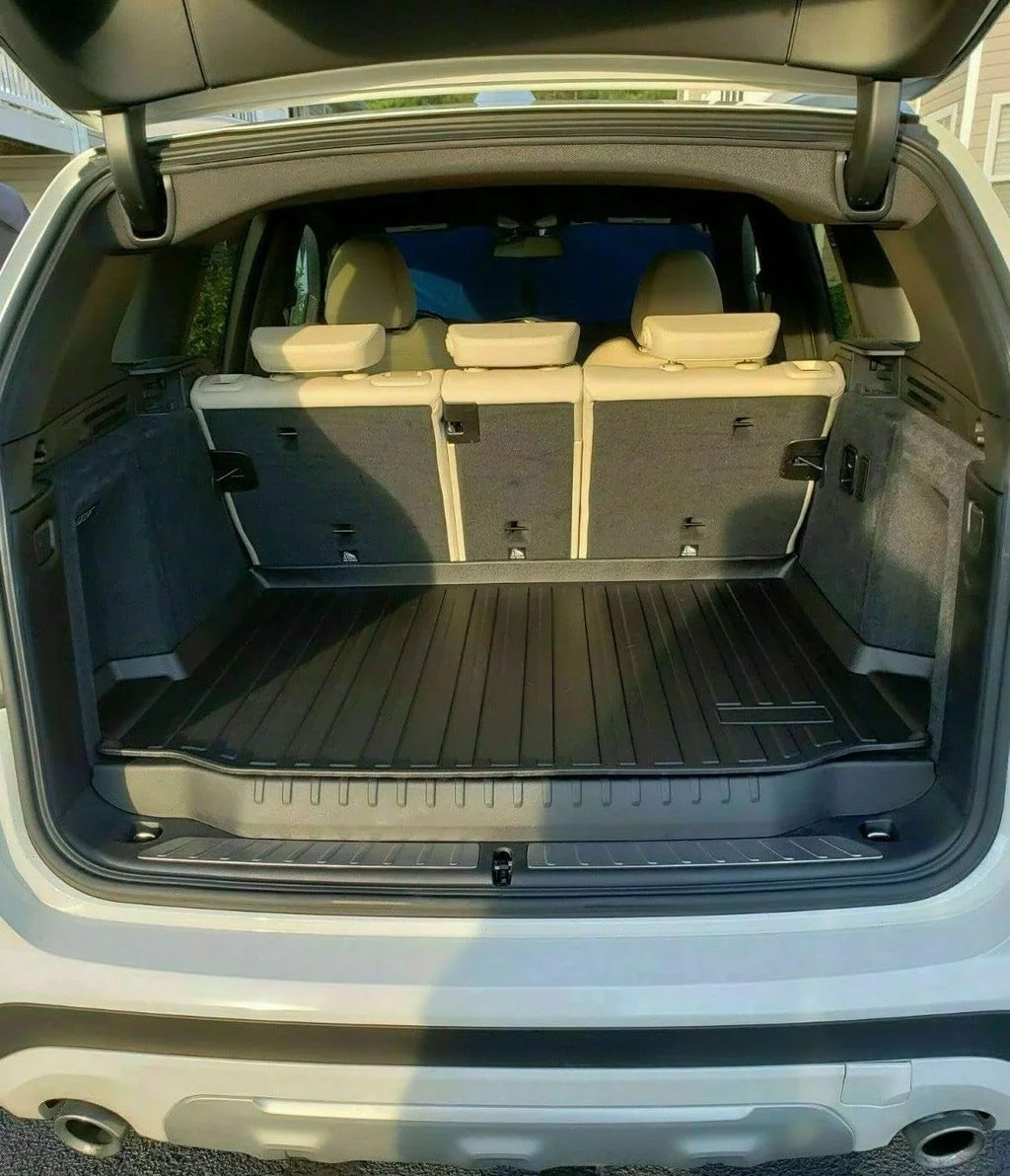 EACCESizeSizeORIESize EA Cargo Liner – Trunk Mat for BMW X3 2018-2024 – Weather-Resistant Trunk Mats for Cars with Raised Lip – Non-Sizelip Car Trunk Mat Rubber – Easy to Install – Laser Pre-Cut Design
