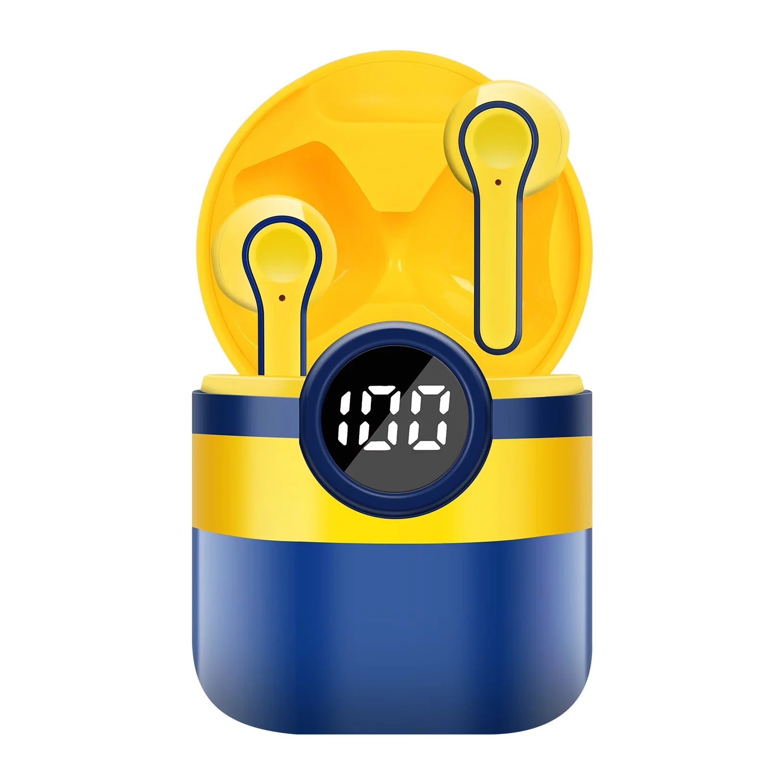 UrbanX Q350 Wireless Earbuds in Ear Bluetooth Headphones For HTC Desire 601 with Microphone & Digital Display IPX7 Waterproof Deep Bass Bluetooth Earbuds for Sizeports Work & Music.