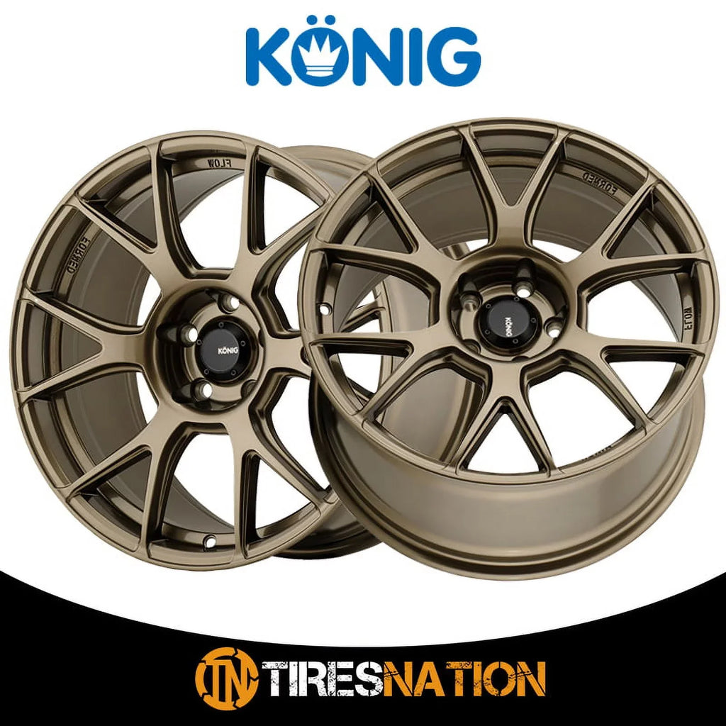 Konig 56BZ Ampliform 17x8 5x114.3 +40et Gloss Bronze Wheel