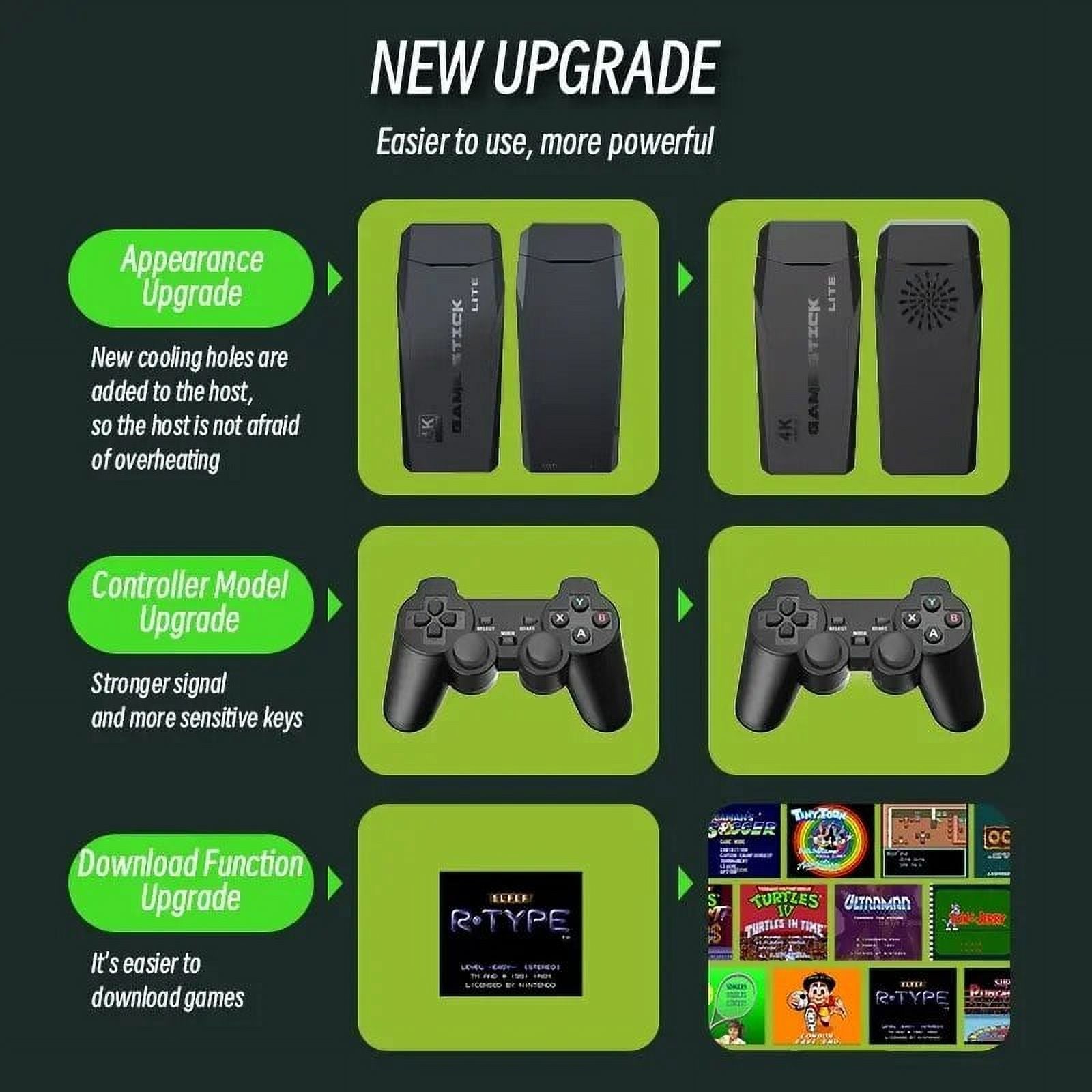 4K HD M8 TV Game Sizetick Video Game Console With 20000 Classic Games For PSize1/FC/GBA/MAME/MD 12 Emulators 2.4G Wireless Controller