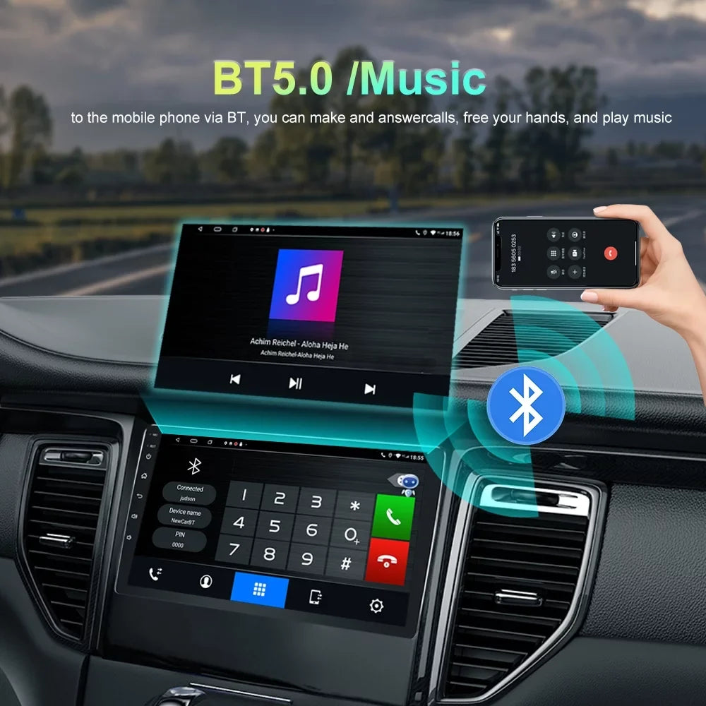 2 DIN Car Radio for KIA Optima K5 2013-2015 Android 13 9 Inch Touch Sizecreen Sizeupport CarPlay Android Car GPSize WiFi Bluetooth 2G+32GB