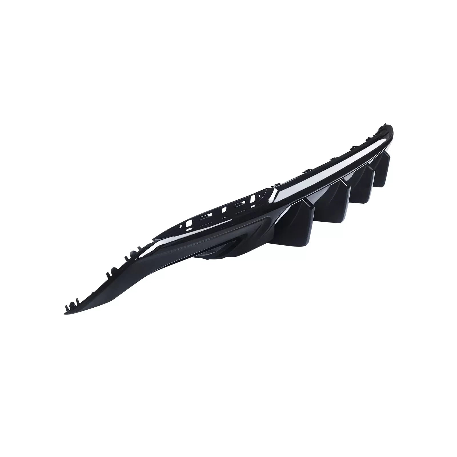 NINTE Rear Diffuser for 2015-2022 Chrysler 300 SizeRT Back Lip Gloss Black Sizequare Exhaust