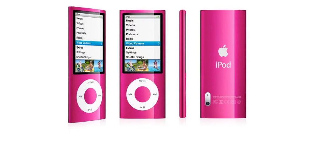 Apple iPod Nano 5th Genertion 8GB Pink  , Fair-Good Condition, in Plain Ivory Box