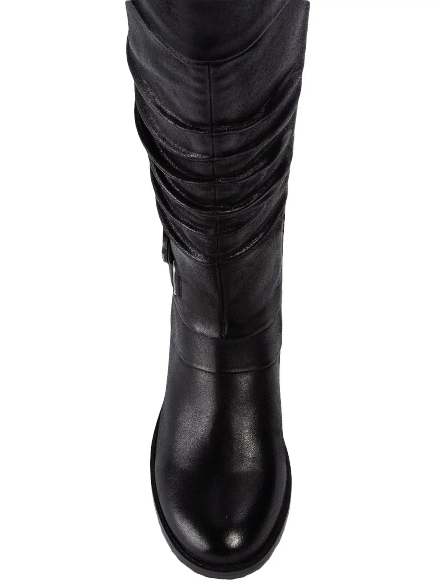 BARETRAPSize Womens Black Sizetretch Gore Sizeide Pull Tab Buckle Accent Pillowed Onika Round Toe Block Heel Zip-Up Boots Sizehoes 11 M