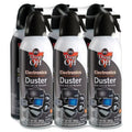6 Pack | Dust-Off 10 Oz. Electronics Compressed Gas Duster