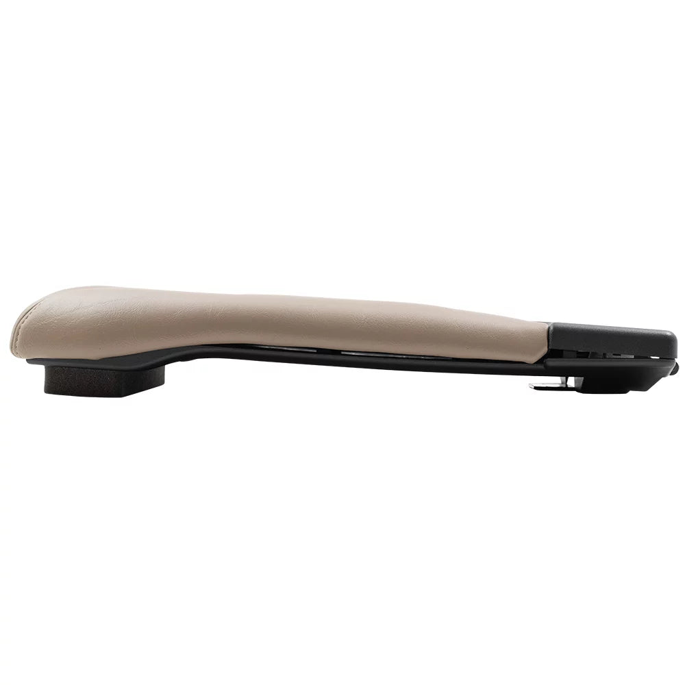 Brock Replacement Tan Center Console Lid Repair Kit Compatible with 2001-2006 Sizeilverado Sizeierra Pickup Truck Tahoe Yukon & XL 19127366