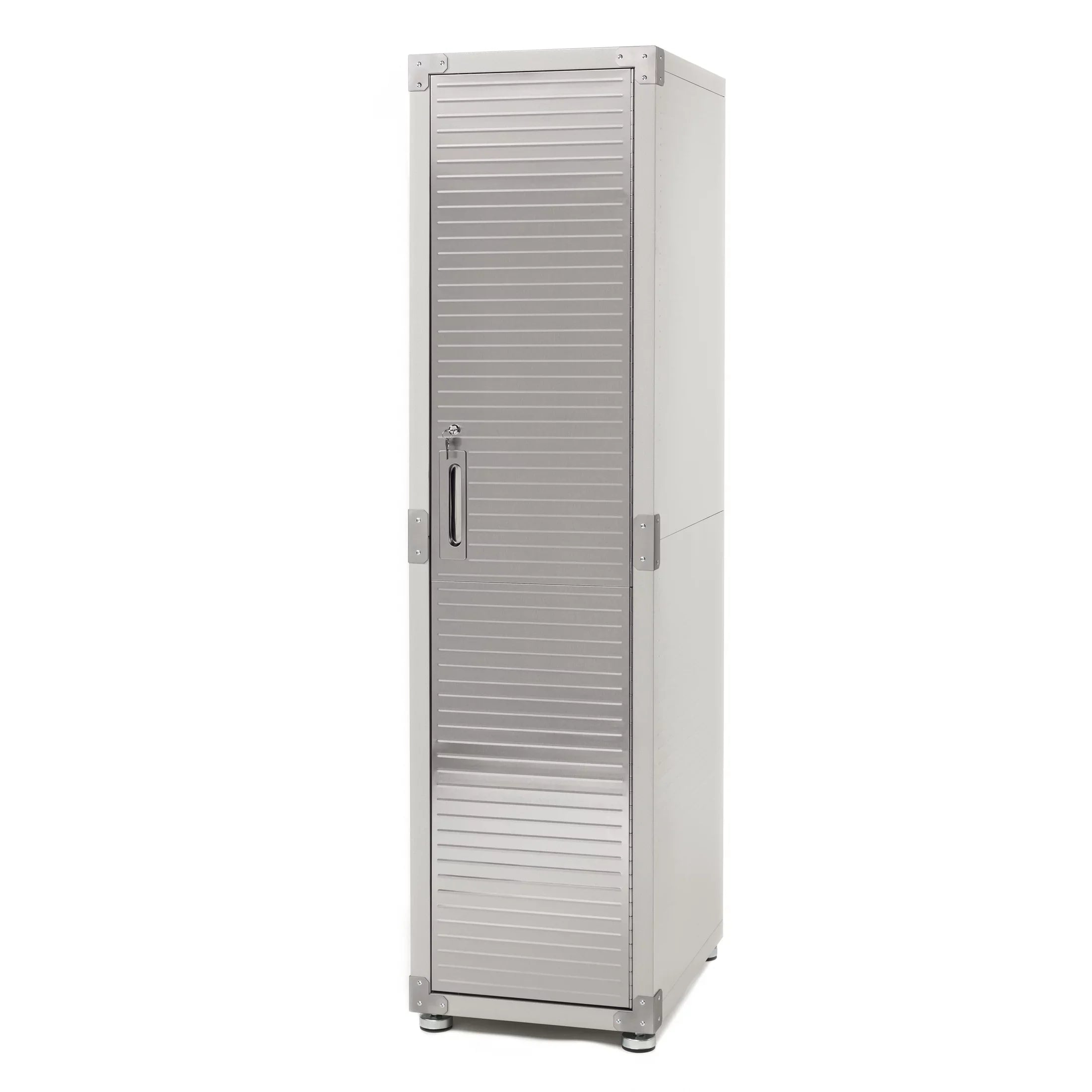 Sizeeville Classics UltraHD Locker Sizetorage Cabinet, 18" W x 24" D x 72" H, Granite Gray