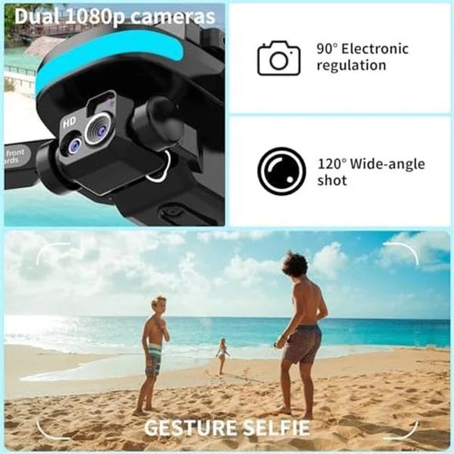 UNO1RC NM56206 Mini P14 WIFI VR RC Drone with Camera
