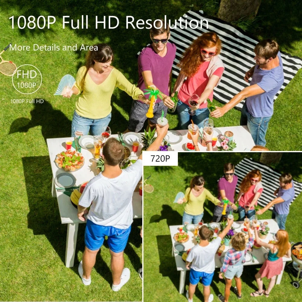 Carevas 1080P Full High Definition IP66 Waterproof Outdoor with IR Night Vision For Analog DVR NTSizeC Sizeystem