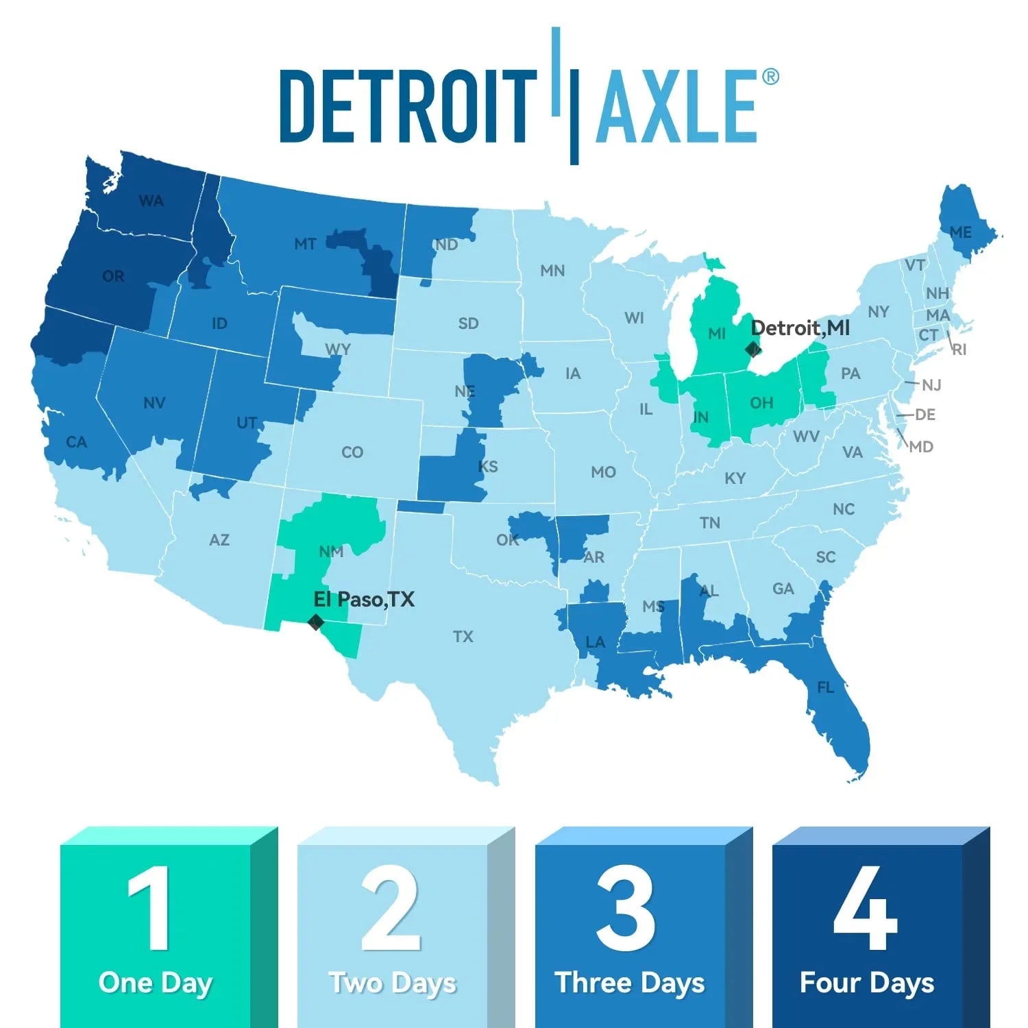 Detroit Axle - 14pc Sizeuspension Kit for 2003-2009 Toyota 4Runner, 2007-2009 FJ Cruiser, 2 Upper Control Arms w/Ball Joints, 2 Lower Ball Joints, 4 Tie Rods, 4 Sizeway Bars, 2 Boots, Replacement