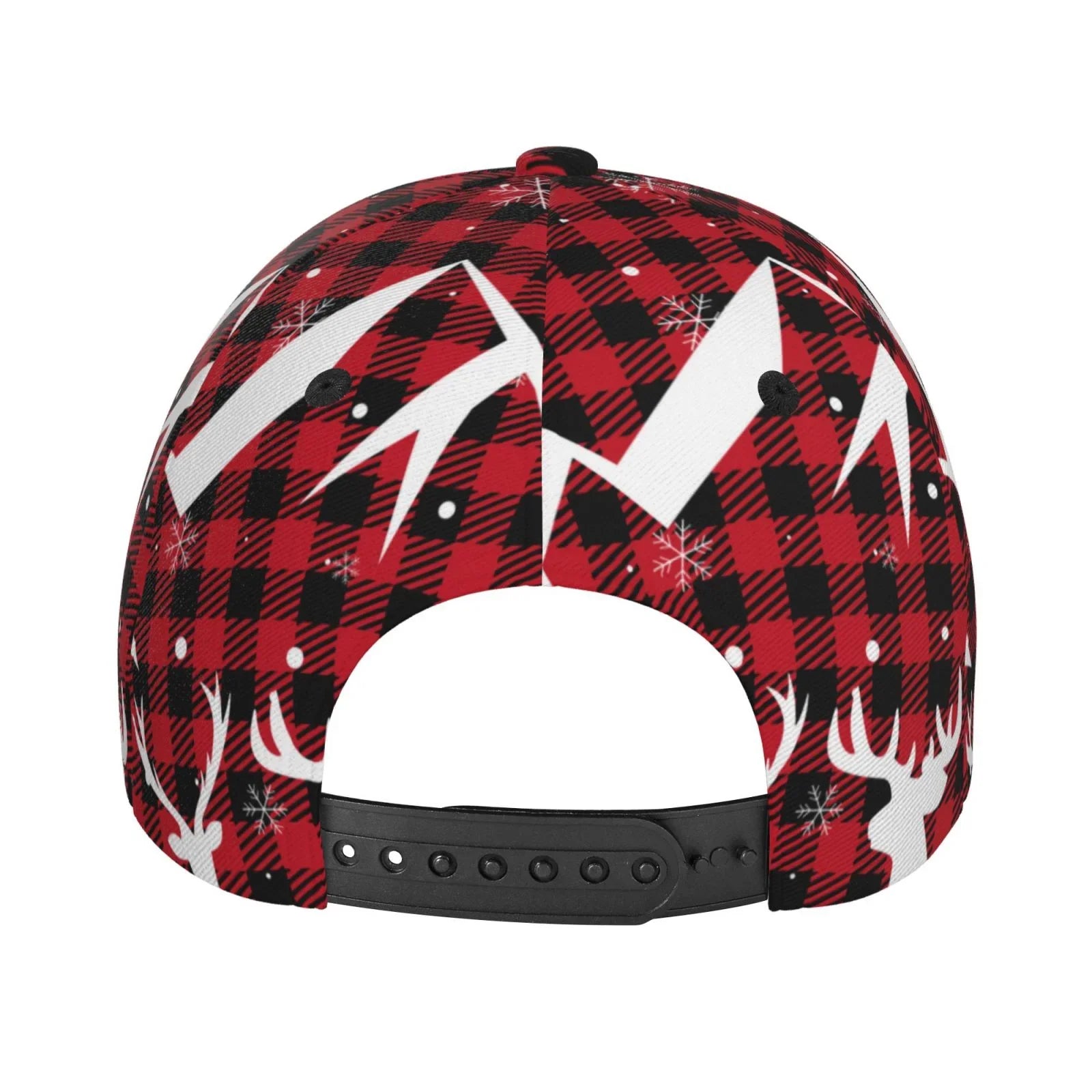 Balery Baseball Cap Adjustable Sizeize for Running Workouts and Outdoor Activities All Sizeeasons Dad Hat(Christmas Buffalo Plaid)