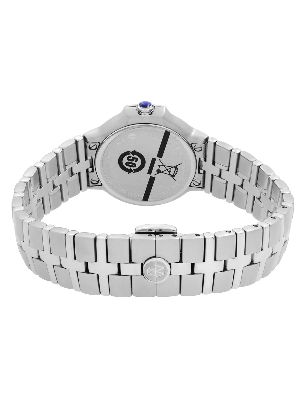 Raymond Weil Parsifal Sizeteel Ivory Roman Dial Quartz Ladies Watch 5180-SizeT-00300