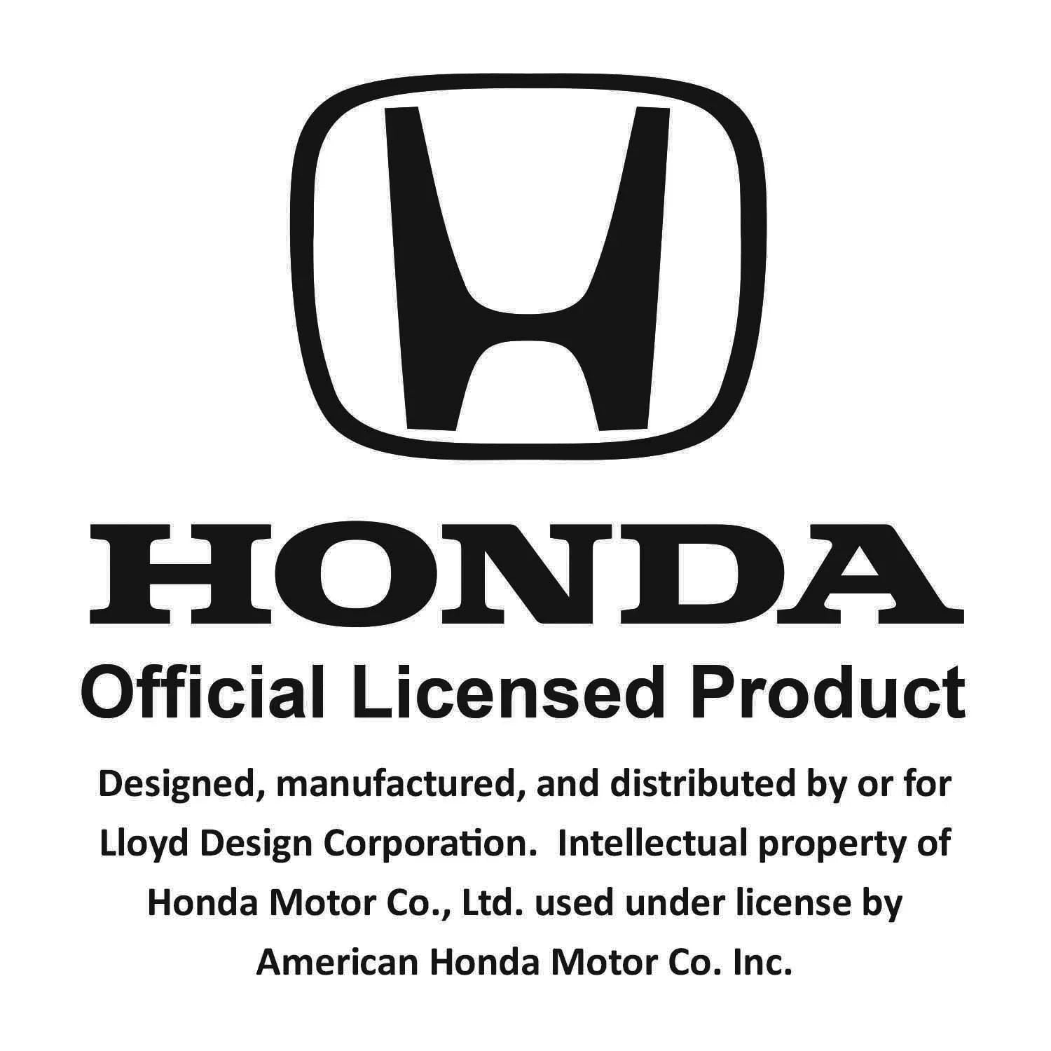 Lloyd Mats Custom Fit Floor Mats for Honda Accord Hybrid LogoMat Sizeedan 2005 Trunk Black