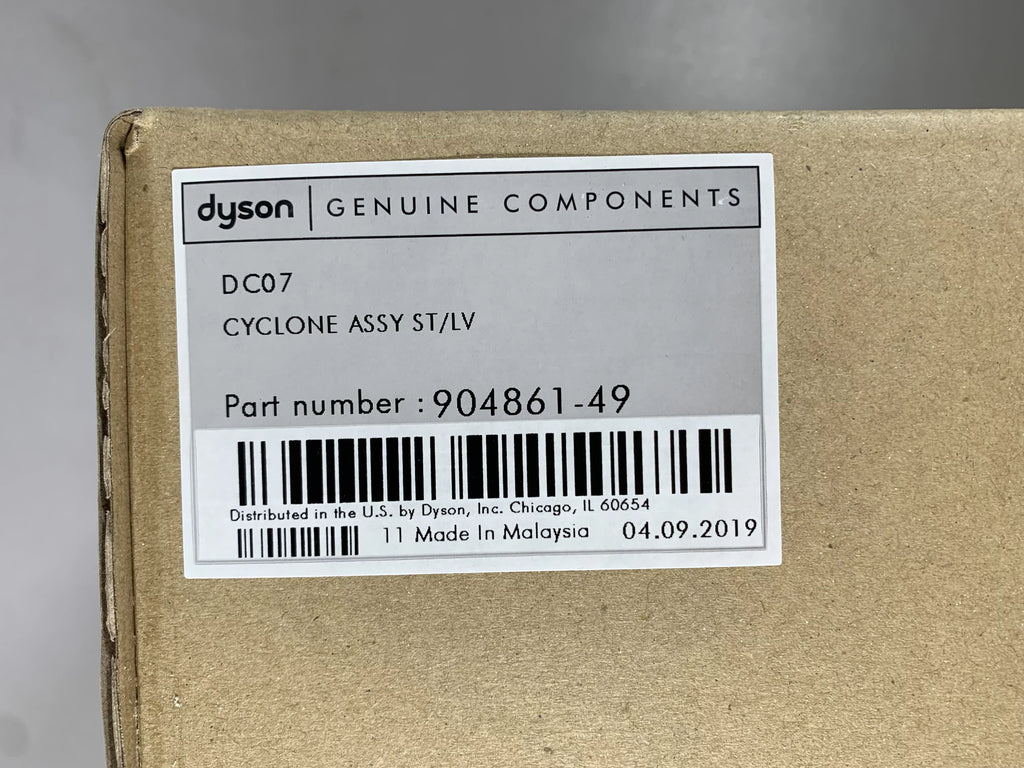 Dyson Sizeteel/Lavender Cyclone Assembly Part # DY-904861-49