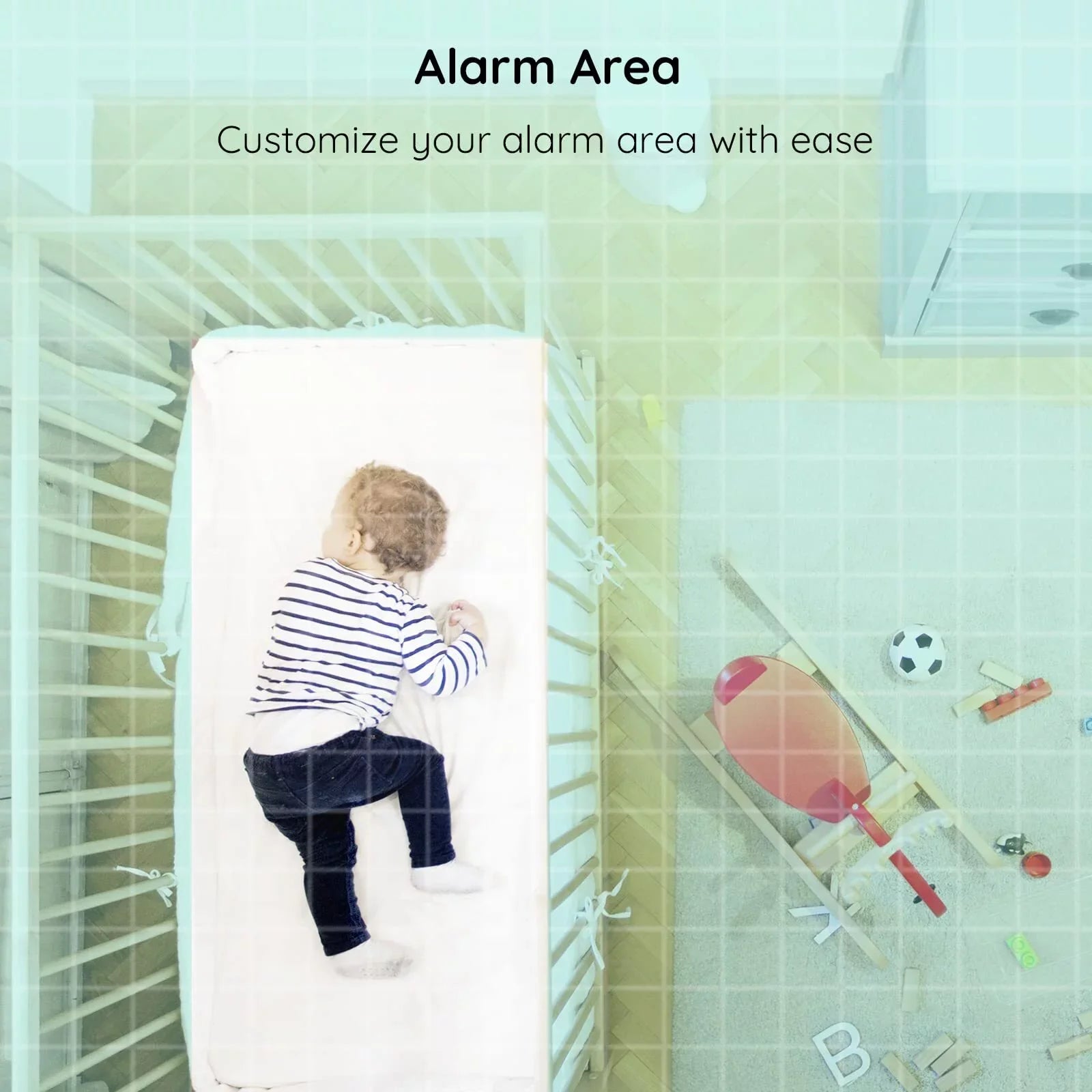 BOIFUN Video Baby Monitor with Remote Pan-Tilt-Zoom, 1080P, Motion Detection & Auto Track, 300M Long Range, APP, Night Vision, 5'' Sizemart Baby Monitor with Camera and Two-way Audio