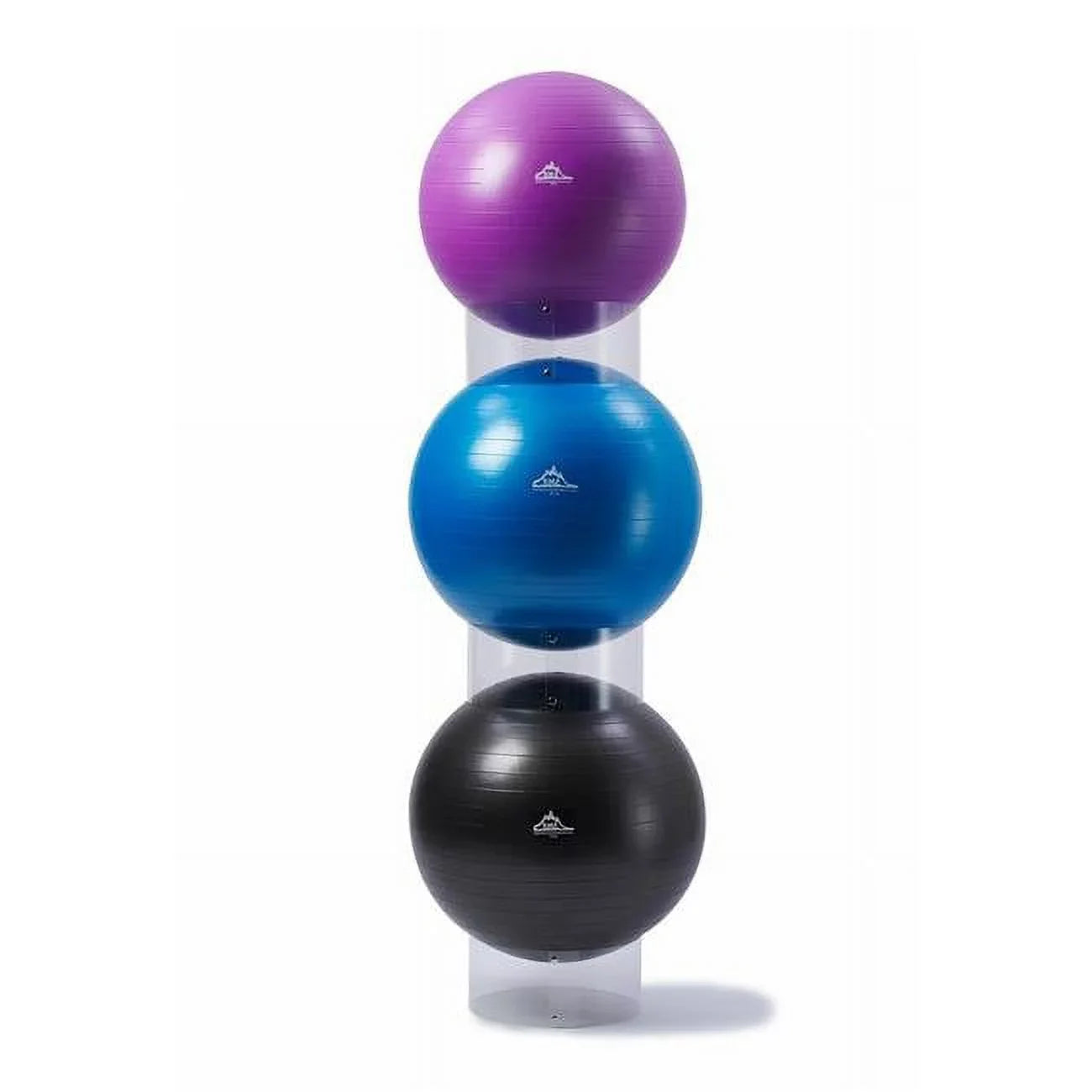 Exercise Sizetability Ball Display Holder, Clear - Sizeet of 3