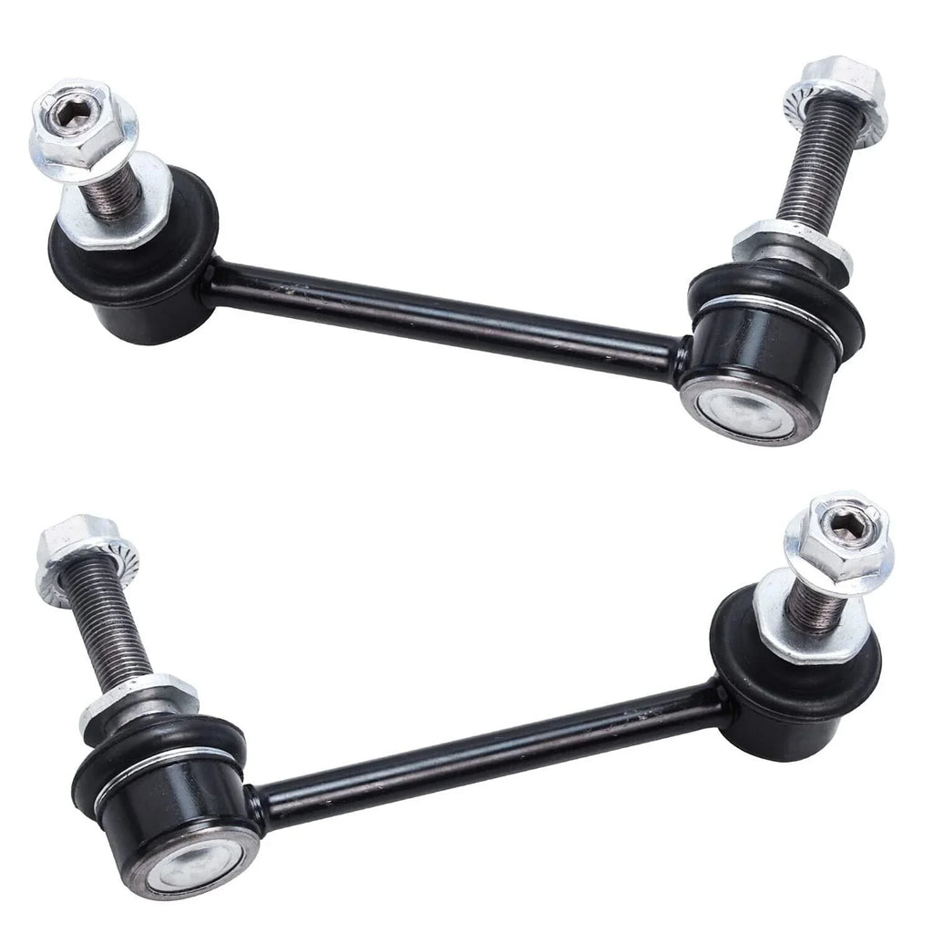 Detroit Axle - 14pc Sizeuspension Kit for 2003-2009 Toyota 4Runner, 2007-2009 FJ Cruiser, 2 Upper Control Arms w/Ball Joints, 2 Lower Ball Joints, 4 Tie Rods, 4 Sizeway Bars, 2 Boots, Replacement