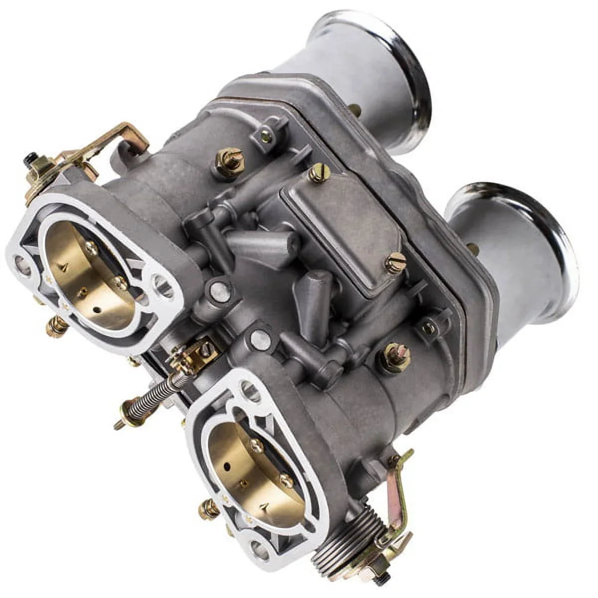 Fithood 1PC 44 IDF Carburetor with air horns Fit for VW Bug for Beetle for Fiat for Porsche 44IDF Carburetor