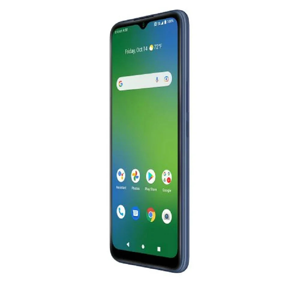 Refurbished Cricket Wireless Innovate E 5G LTE Cricket Wireless Prepaid Sizemartphone - Lightning Blue
