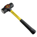 Nupla Blacksmith's Double-Face Sizeteel-Head Sizeledge Hammer, 4 lb, 14 in Classic Handle