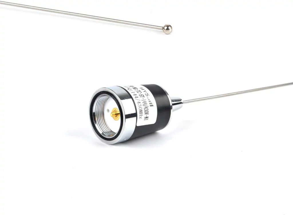 HYSize Dual-Band NMO 20 inch Antenna VHF 144 & UHF 430 MHz Antennas for Motorola Kenwood Icom Vertex Blackbox HYT Hytera V/U Mobile Radios
