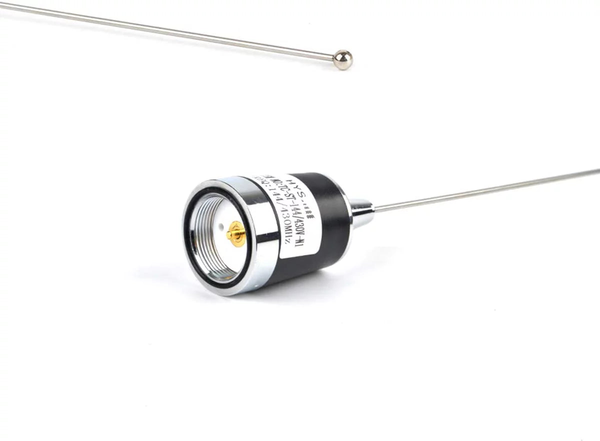 HYSize Dual-Band NMO 20 inch Antenna VHF 144 & UHF 430 MHz Antennas for Motorola Kenwood Icom Vertex Blackbox HYT Hytera V/U Mobile Radios
