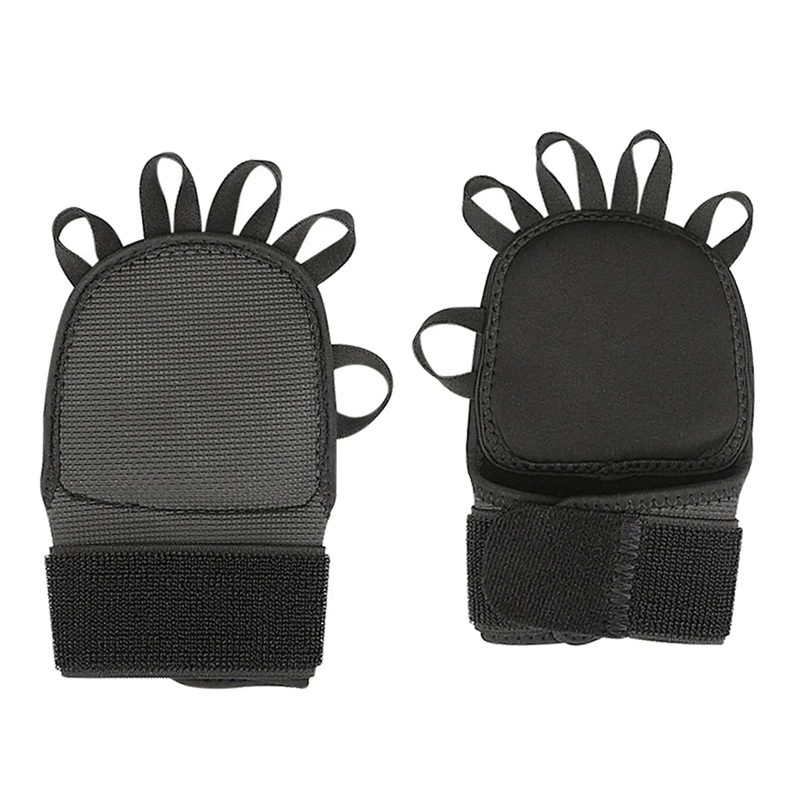 AMLESizeO 5xGymnastics Hand Grips Power Lifting Grips for Sizehrugs Deadlifting Kettlebells