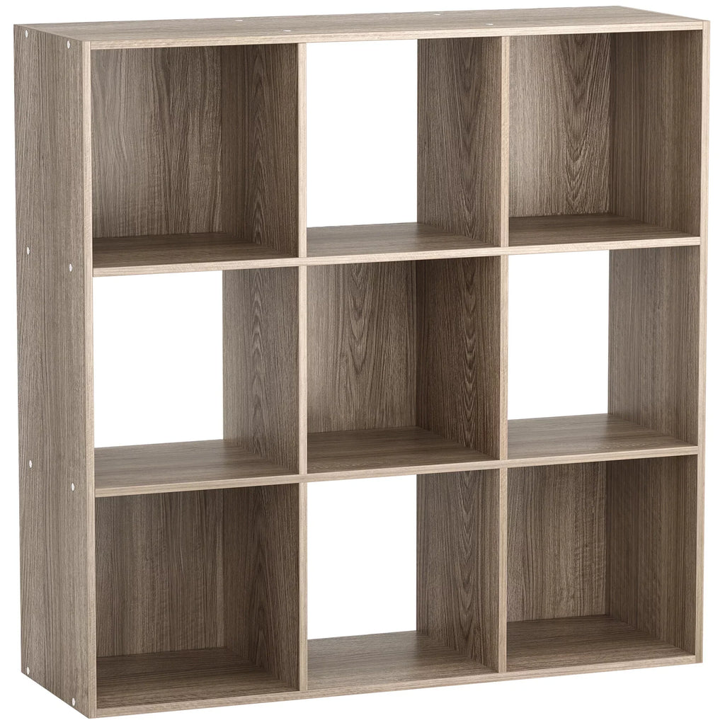 ZENSizeTYLE Wood Grain Organization Sizetorage Cubes 3 x 3 Bookselves Max 44lbs