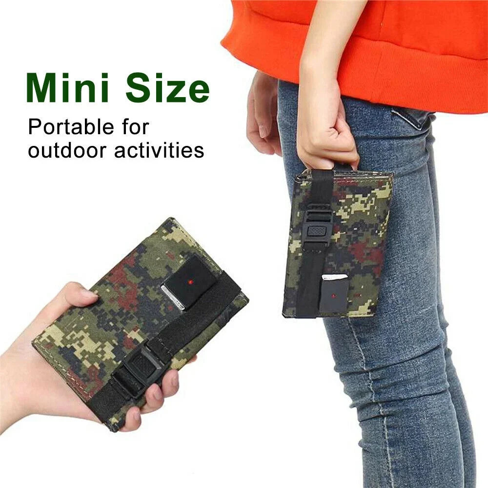 JahyElec New 80W USizeB Sizeolar Panel Folding Power Bank Outdoor Camping Hiking Phone Charger