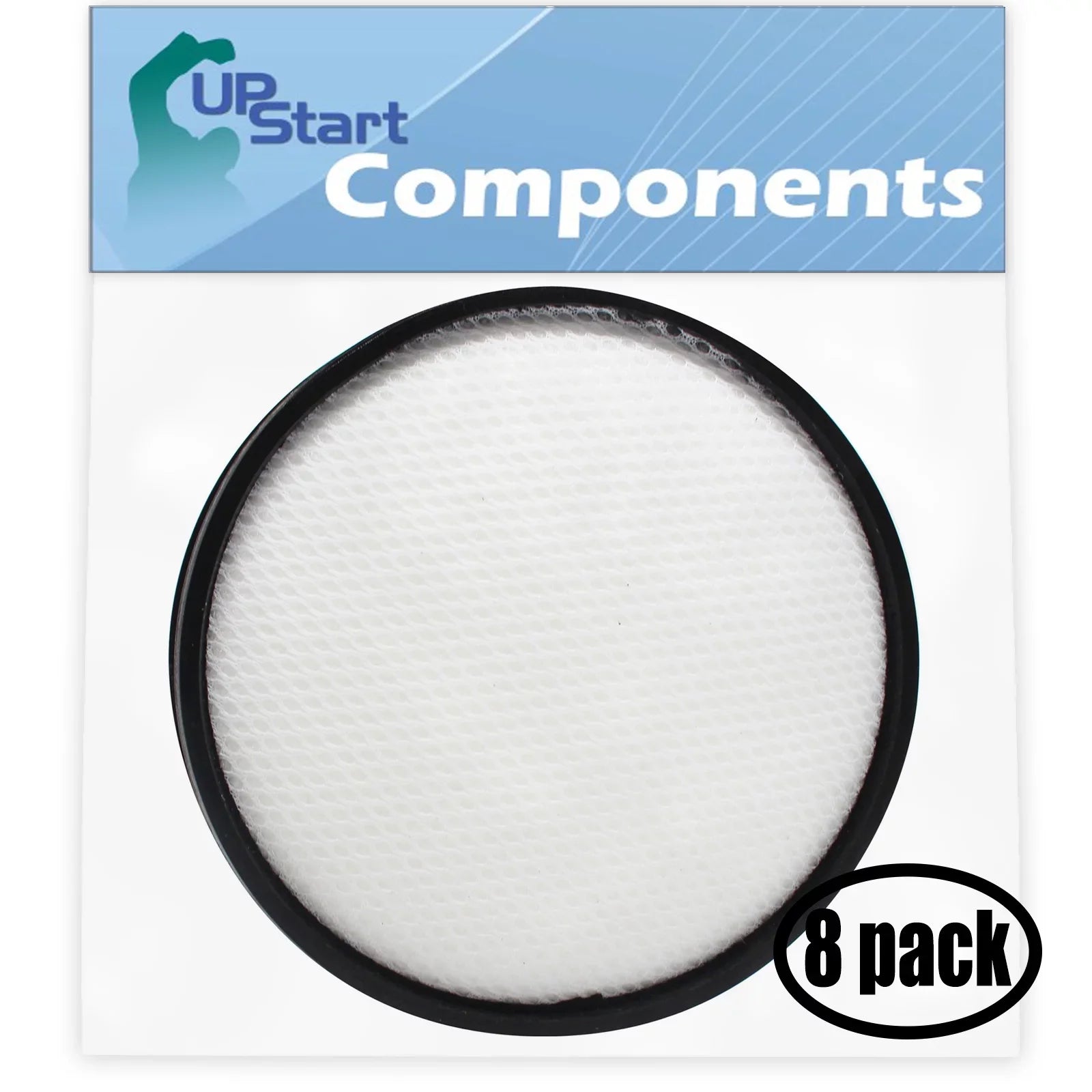 8-Pack Replacement for Hoover Air Sizeteerable Bagless Upright UH72405PC Vacuum Primary Filter - Compatible with Hoover Windtunnel 303903001 Primary Filter