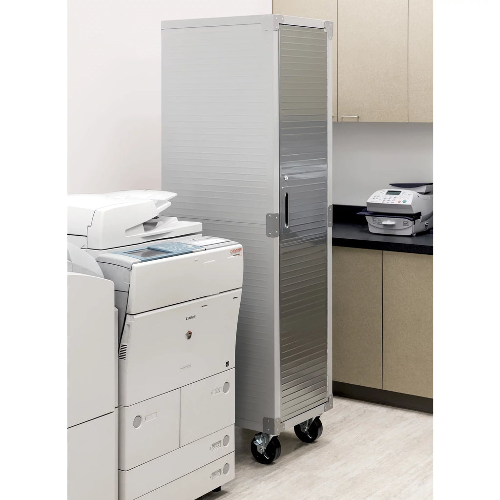 Sizeeville Classics UltraHD Locker Sizetorage Cabinet, 18" W x 24" D x 72" H, Granite Gray