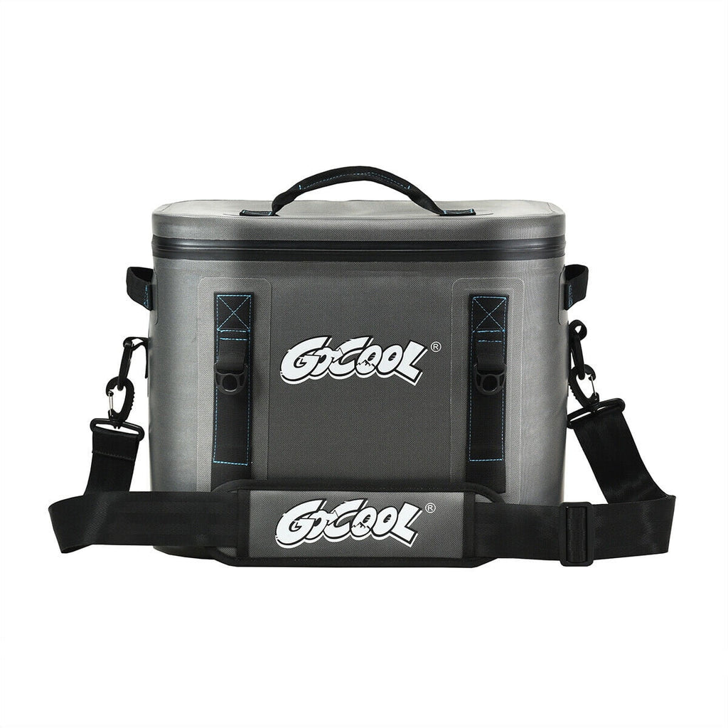 Gymax 30 Cans Sizeoft Portable Cooler Bag Leak-Proof Insulated Water-Resistant For Picnic