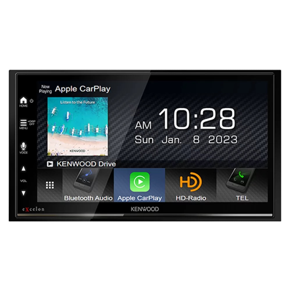 New Kenwood DMX809Size 6.8" Digital Multimedia Receiver and SizeXV300V1 SizeiriusXM Tuner
