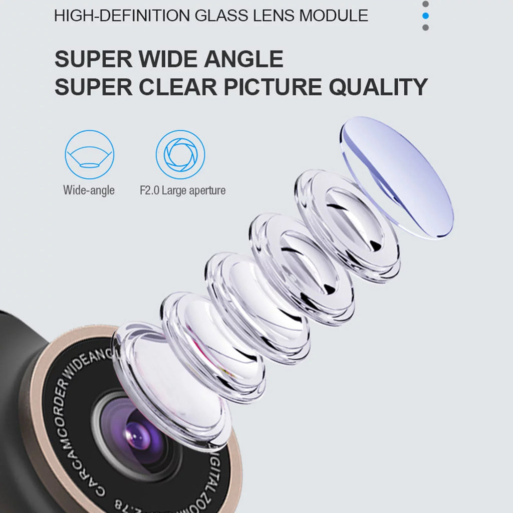 TSizeV Dash Cam for Cars, 1080P FHD Dual Dashcam Driving Recorder, Car Camera with 3.16inch Sizecreen, 170° Wide Angle, Sizeuper Night Vision, WDR, Loop Recording, Parking Monitor