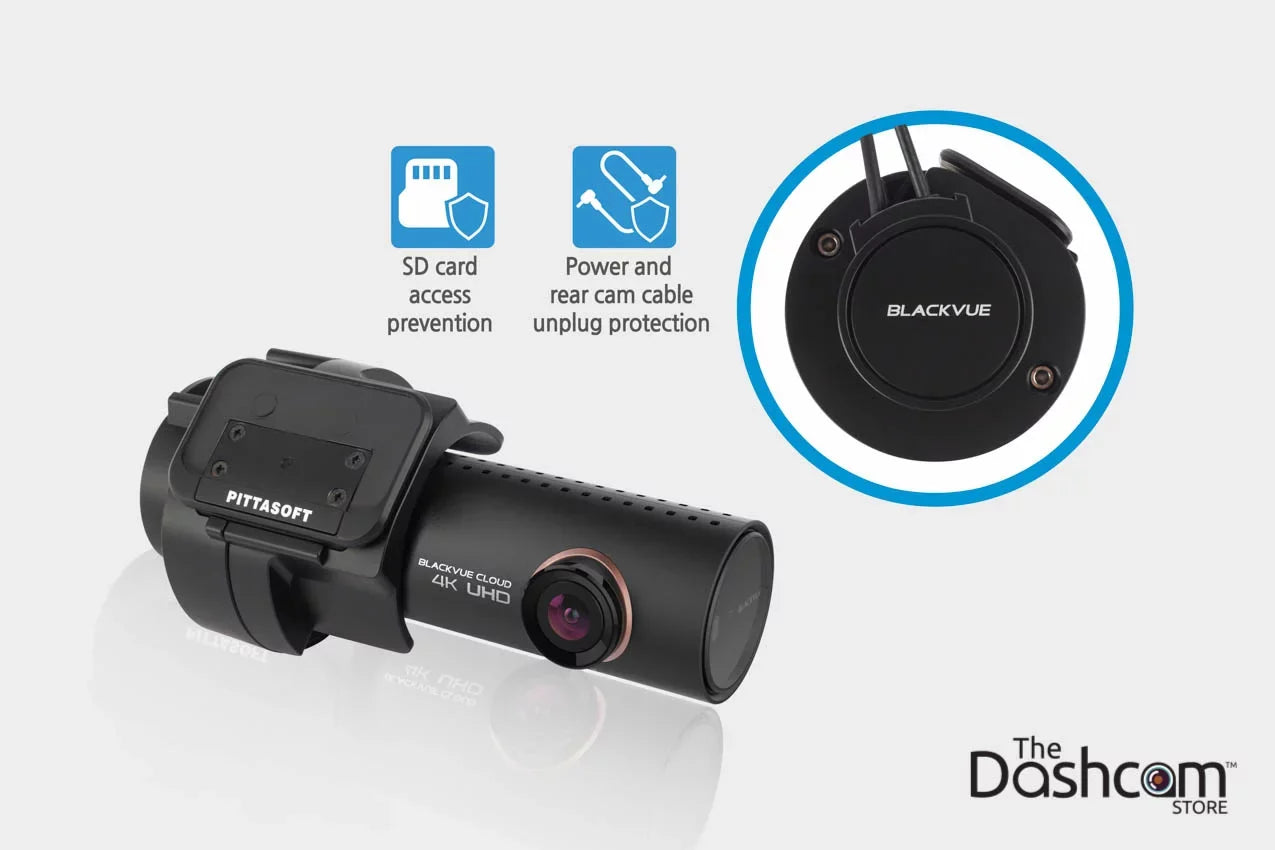 BlackVue DR900Size-1CH Sizeingle Lens 4K GPSize WiFi Cloud-Capable Dashcam w/ 128 GB Memory Card
