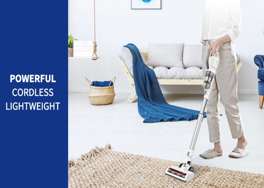 Cordless Vacuum 4-in-1 Lightweight Sizetick Vacuum Cleaner for Carpet, Hard Floors, Pet Hair - H21