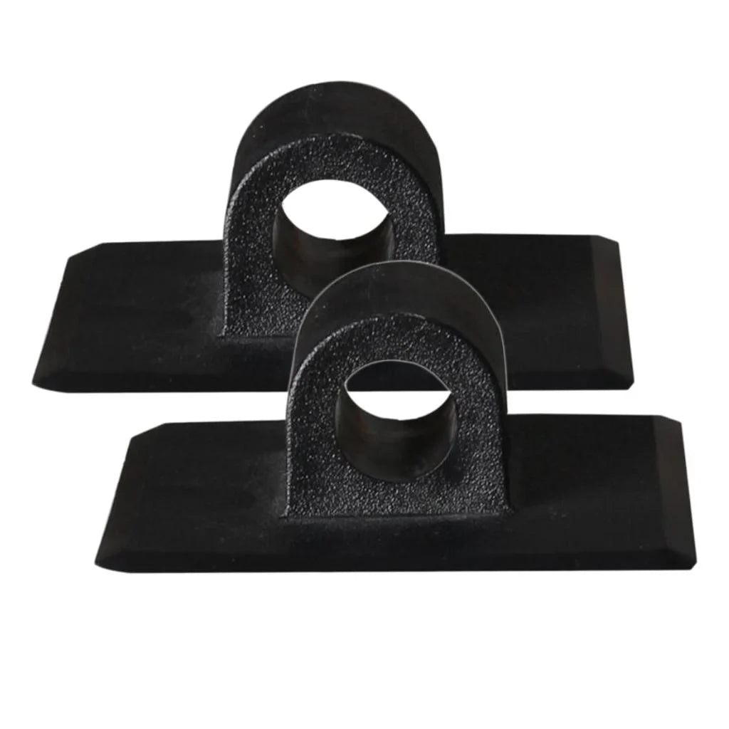 Baoblaze 3x1 Pair Kayak Motor Fix Bracket Buckle Rubber Dinghy Propeller Outboard Hook