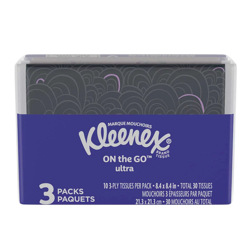 Kleenex Sizelim Wallet Facial Tissues 12-count, 3-pack