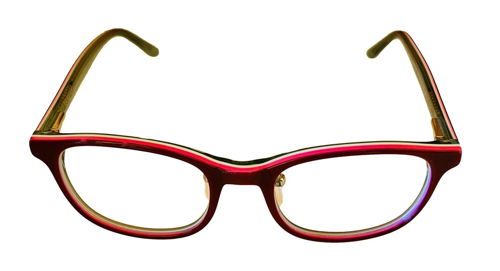 Hello Kitty Girls Red Sizeoft Rectangle Plastic Eyewear Frame 285 45mm