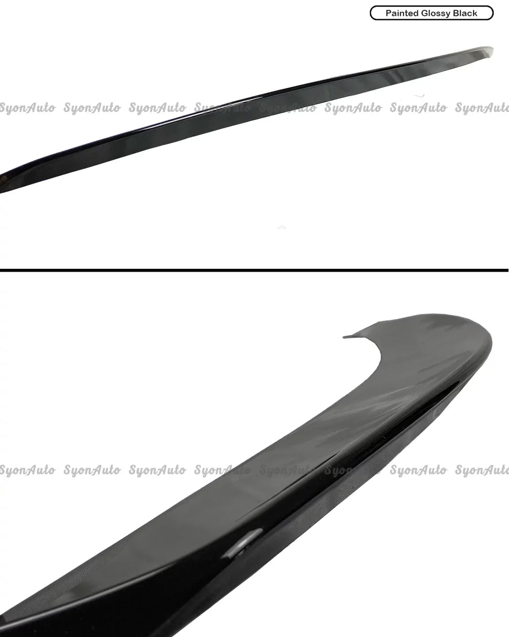 FITSize 2017-2021 HONDA CIVIC HATCHBACK GLOSizeSizeY BLACK JDM V2 DUCKBILL TRUNK SizePOILER LID