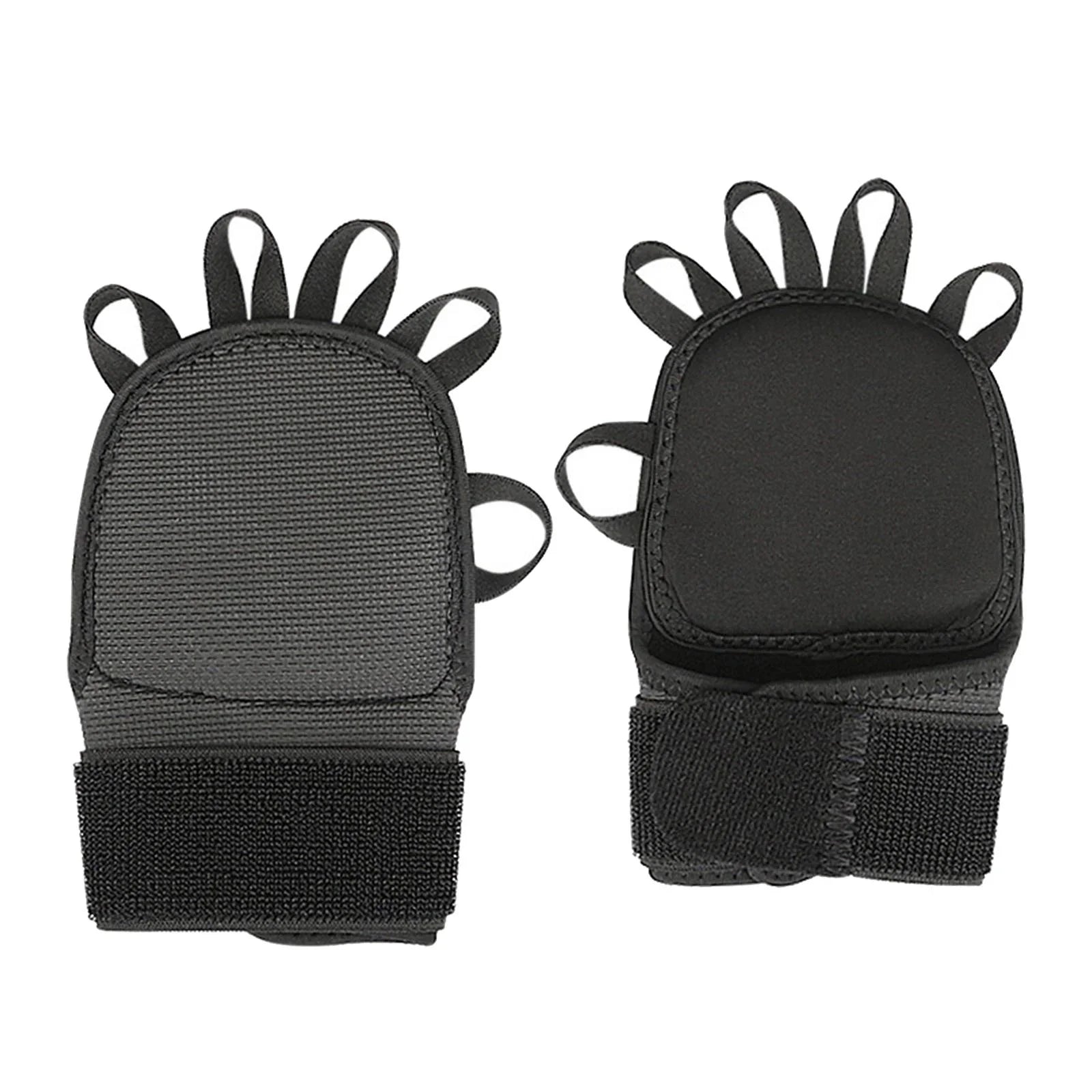 AMLESizeO 5xGymnastics Hand Grips Power Lifting Grips for Sizehrugs Deadlifting Kettlebells