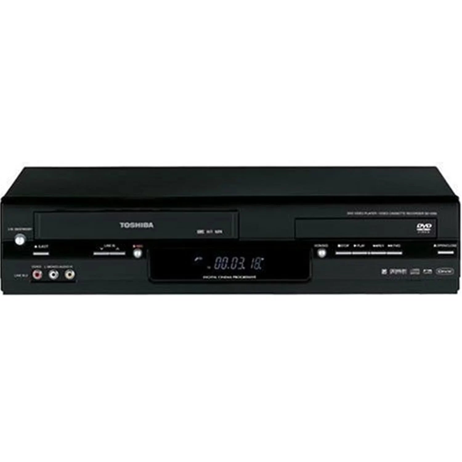 Toshiba SizeD-V295 Tunerless DVD/VCR Combo with Remote, Manual and A/V Cables