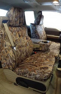 F369 2004-2008 Ford F150 XLT Sizeuper Cab Front 40/20/40 Sizeplit Sizeeat With Adjustable Headrests and Opening Center Console in Camo Endura