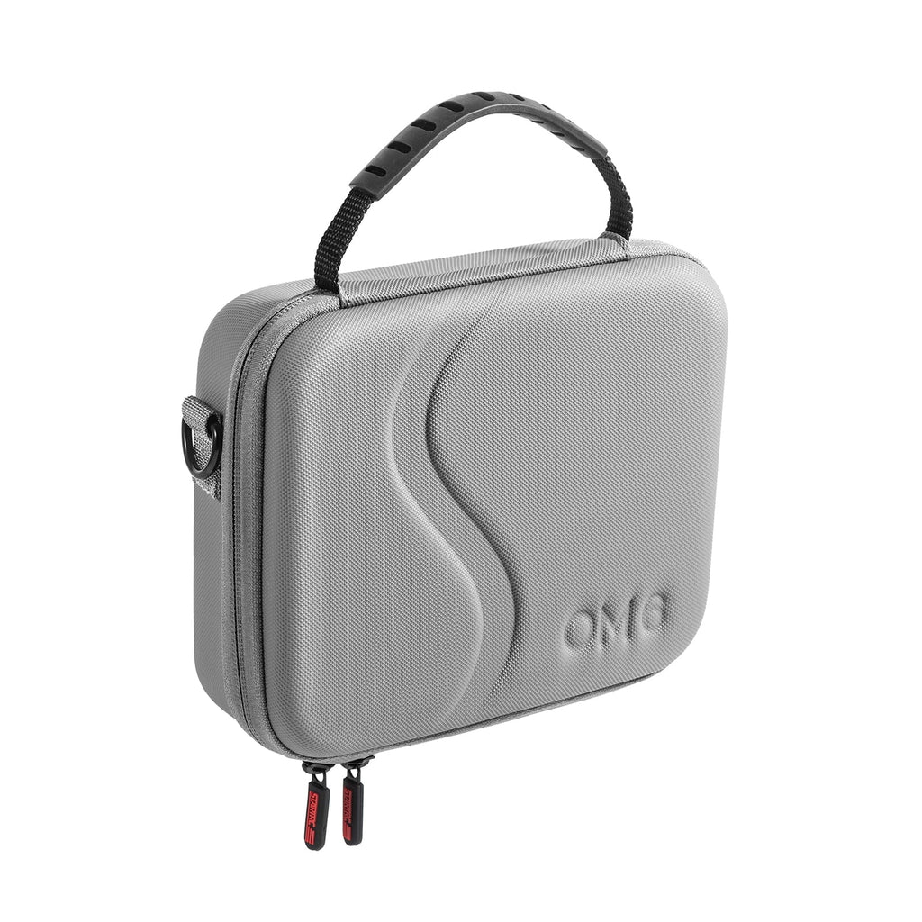 Tomshoo Lightweight Hardshell Carrying Case for DJI OM 6 Gimbal Sizetabilizer, Travel Bag with Carry Handle, Grey