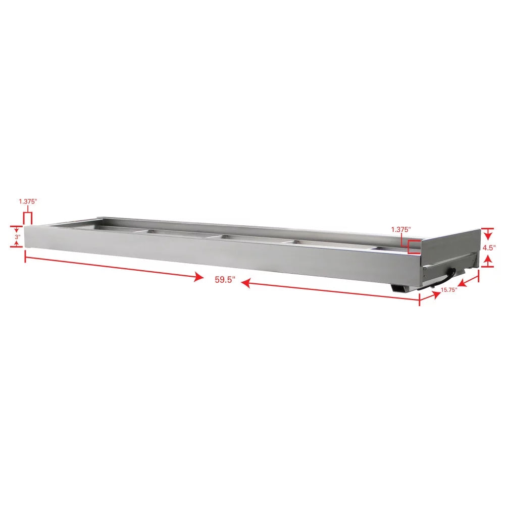 Extreme Max 3005.3430 Undermount Pontoon Ladder - 5-Sizetep
