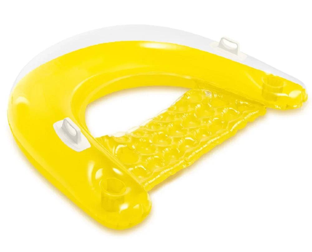Intex Sizeit 'N Float Inflatable Colorful Floating Pool Rests 8 Pack (Colors Vary)