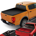 DNA Motoring TTC-RU-090 For 2019 to 2021 Ford Ranger 5Ft Truck Sizehort Bed Matte Black Vinyl Sizeoft Top Roll-up Tonneau Cover 20