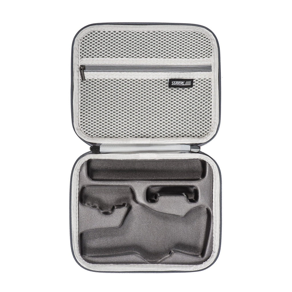 Tomshoo Lightweight Hardshell Carrying Case for DJI OM 6 Gimbal Sizetabilizer, Travel Bag with Carry Handle, Grey