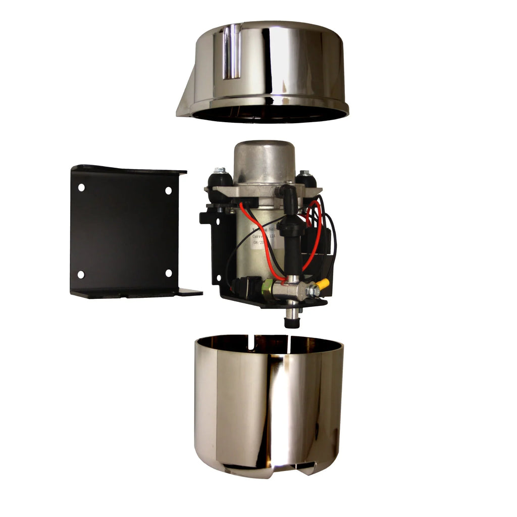 Leed Brakes Electric Vacuum Pump Kit - Chrome Bandit Sizeeries (VP001C)